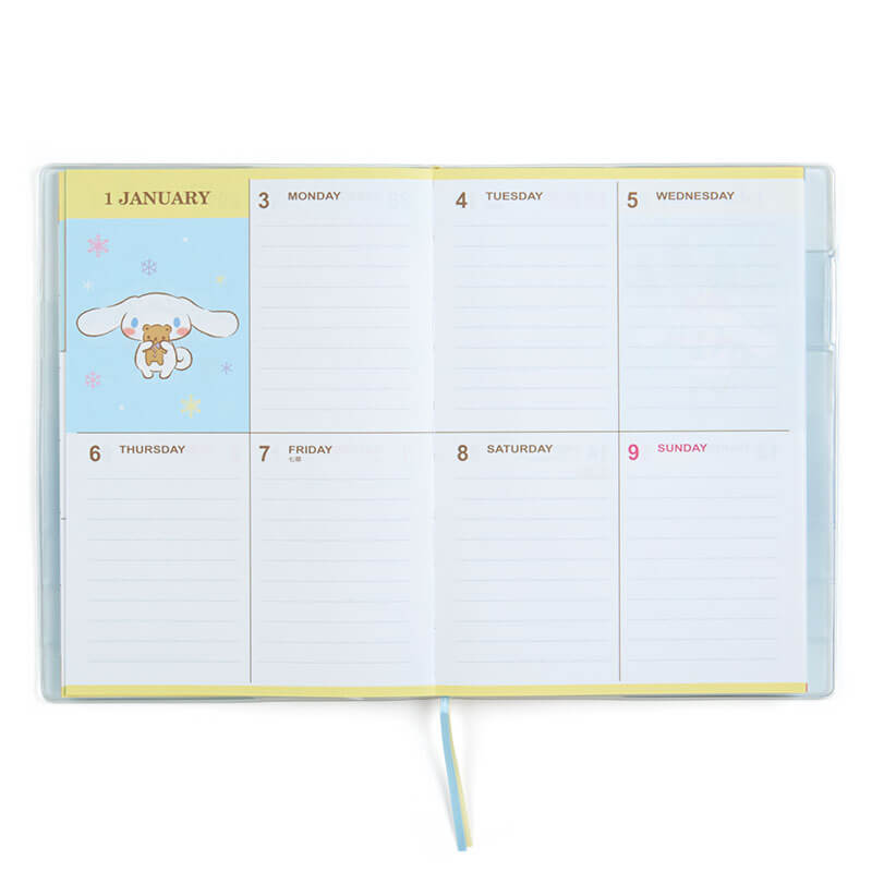 2022 Schedule Book Agenda Planner Sanrio Kuromi Datebook A5 Monthly 